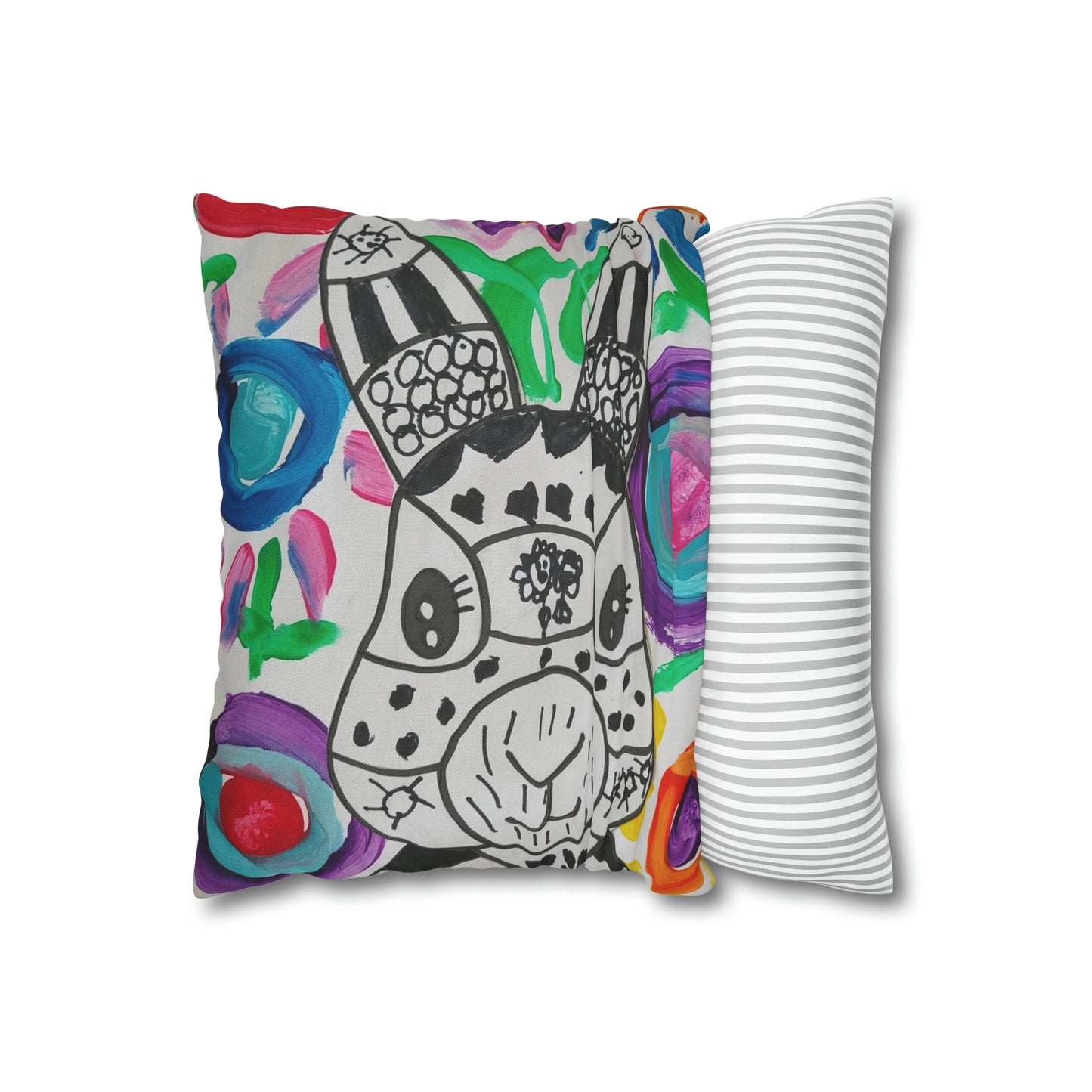 Spun Polyester Square Pillow Case
