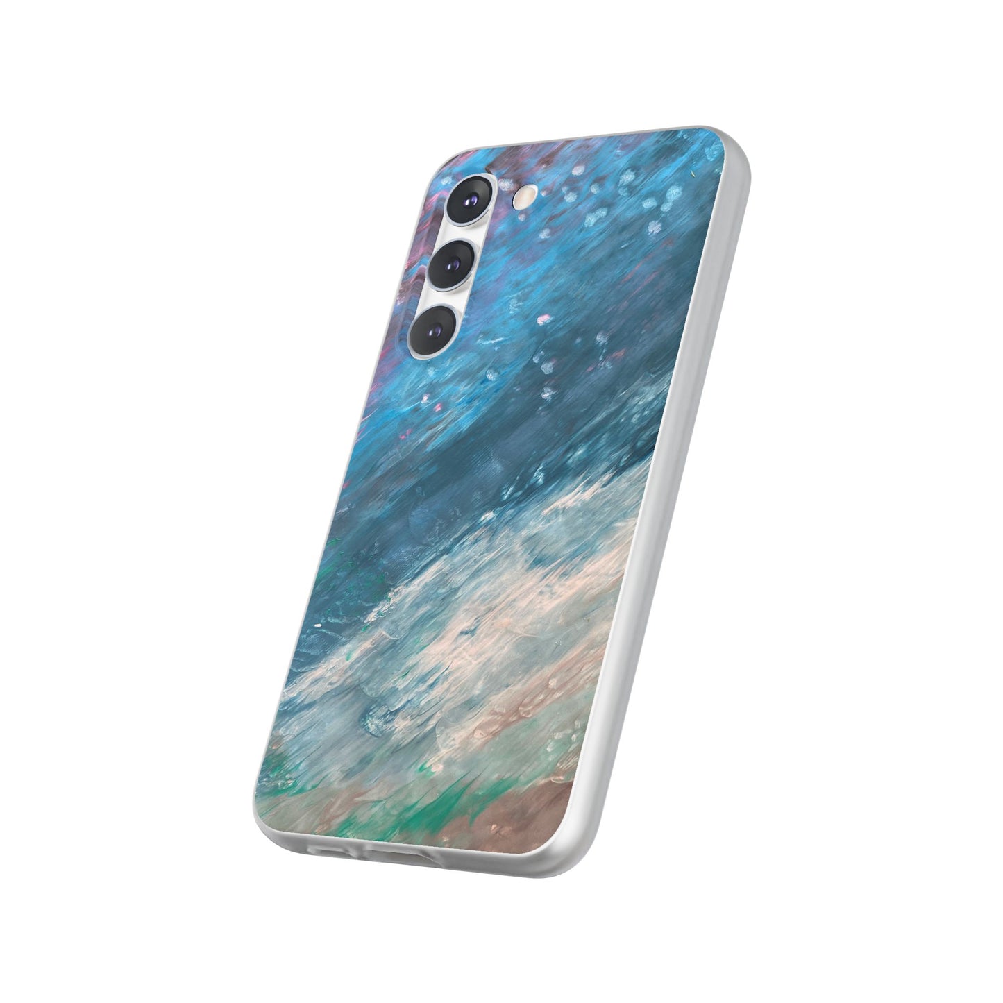 Ocean Wave Flexi Phone Case – Artistic Marine Design