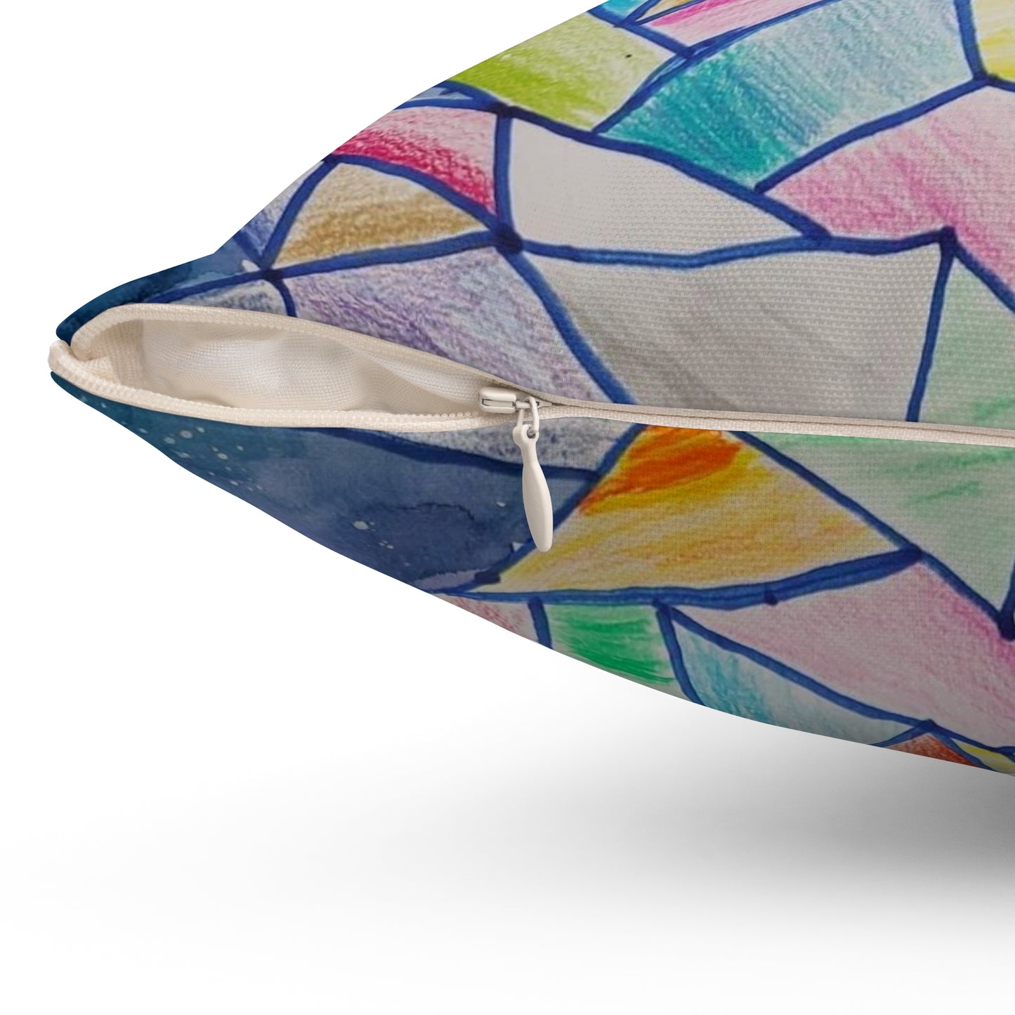 Spun Polyester Square Pillow