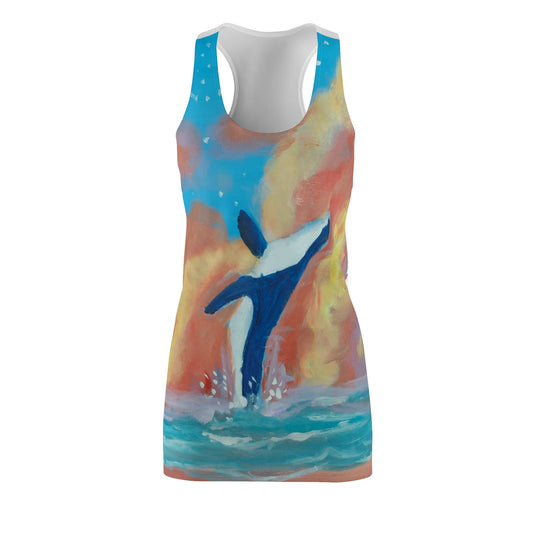 Women's Cut & Sew Racerback Dress (AOP)