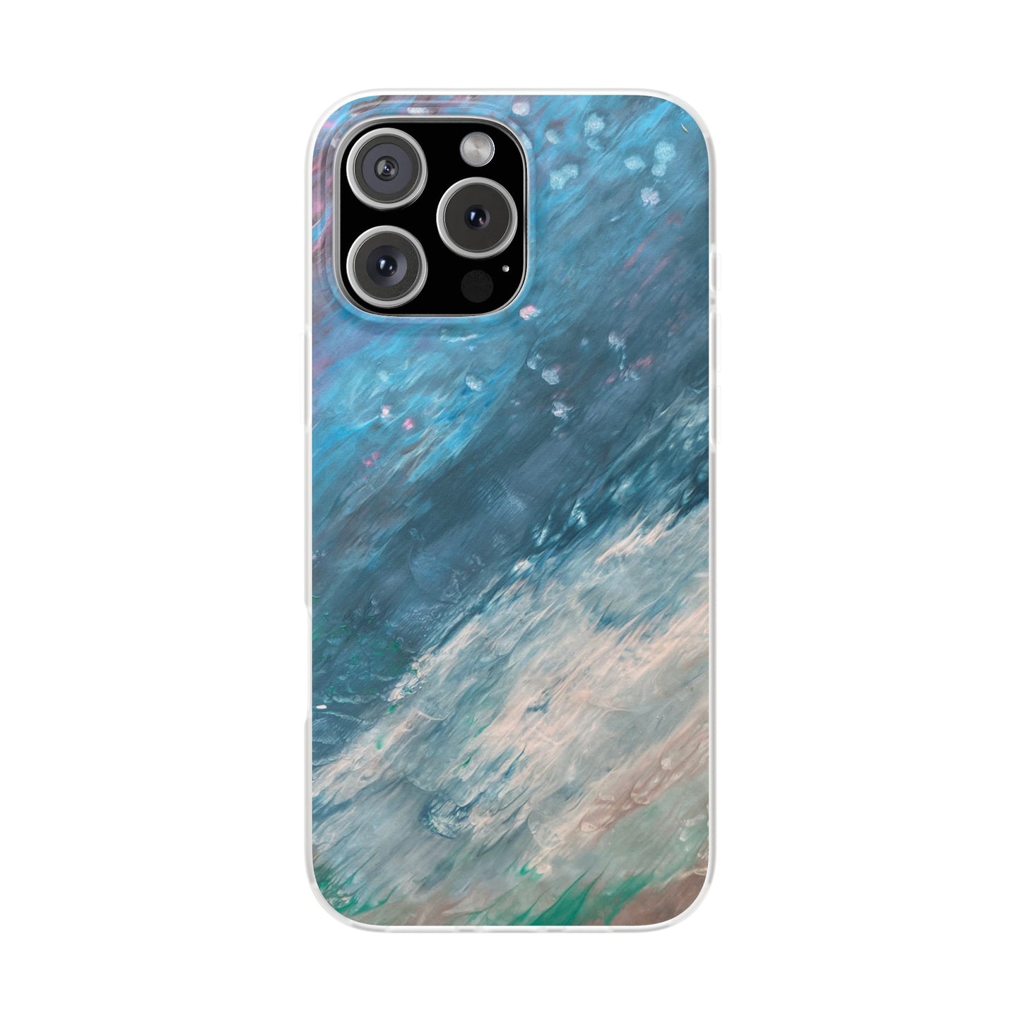 Ocean Wave Flexi Phone Case – Artistic Marine Design