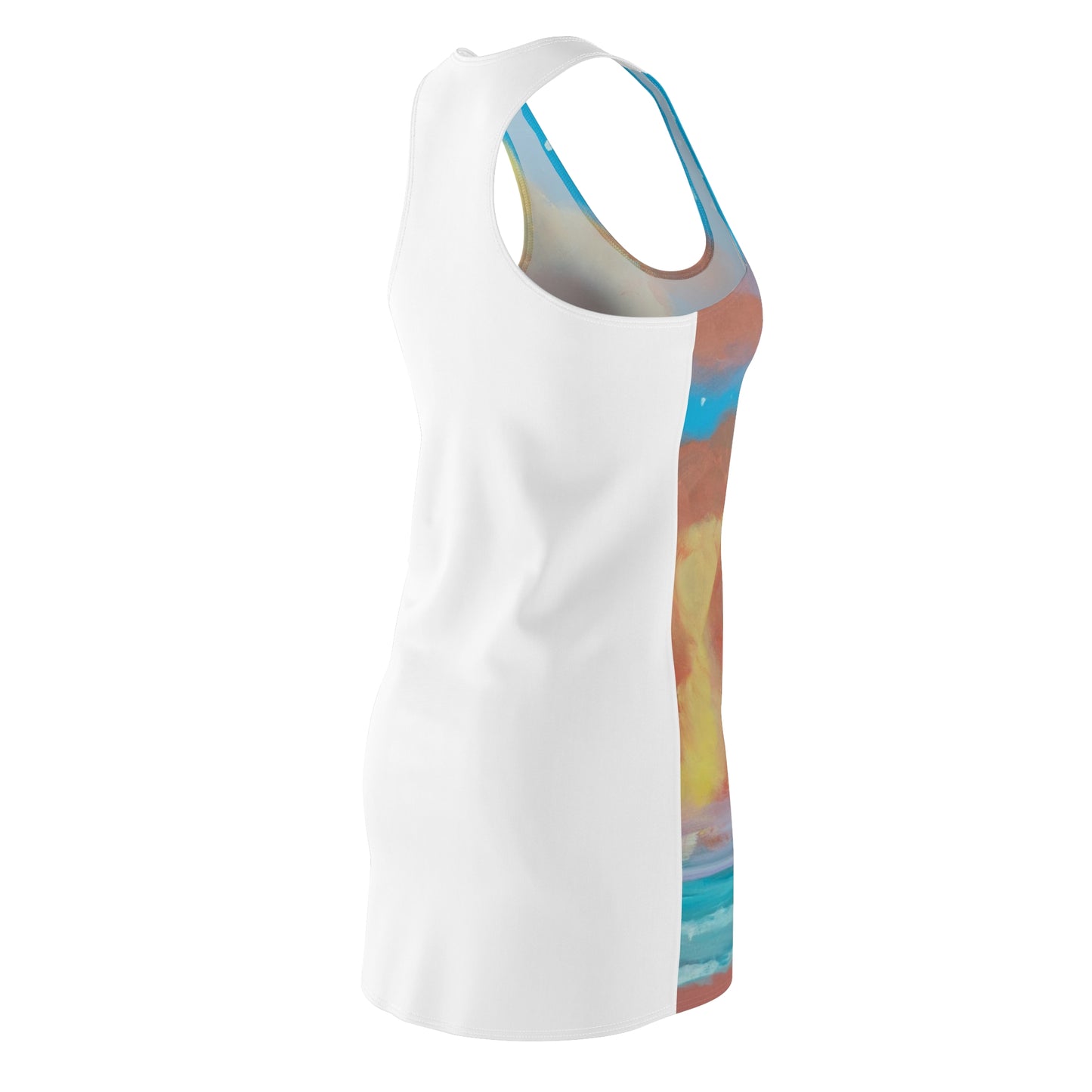Women's Cut & Sew Racerback Dress (AOP)
