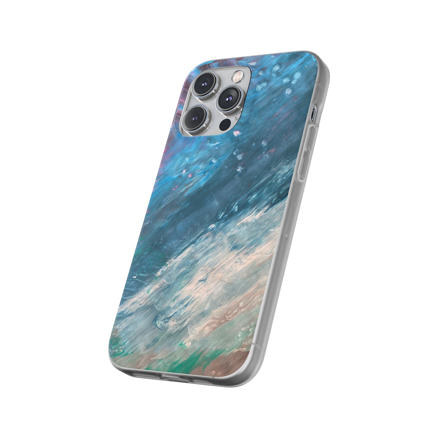 Ocean Wave Flexi Phone Case – Artistic Marine Design