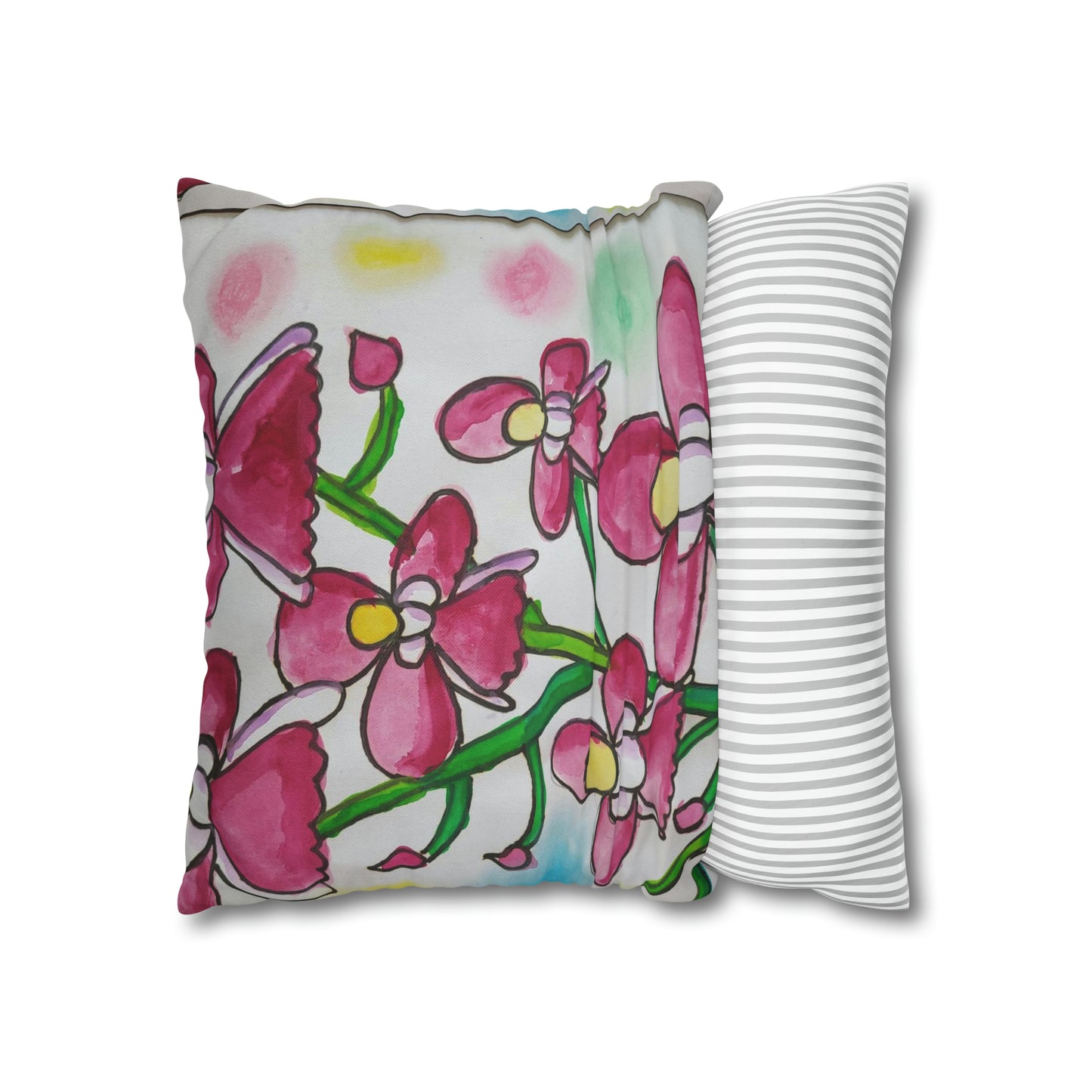 Spun Polyester Square Pillow Case