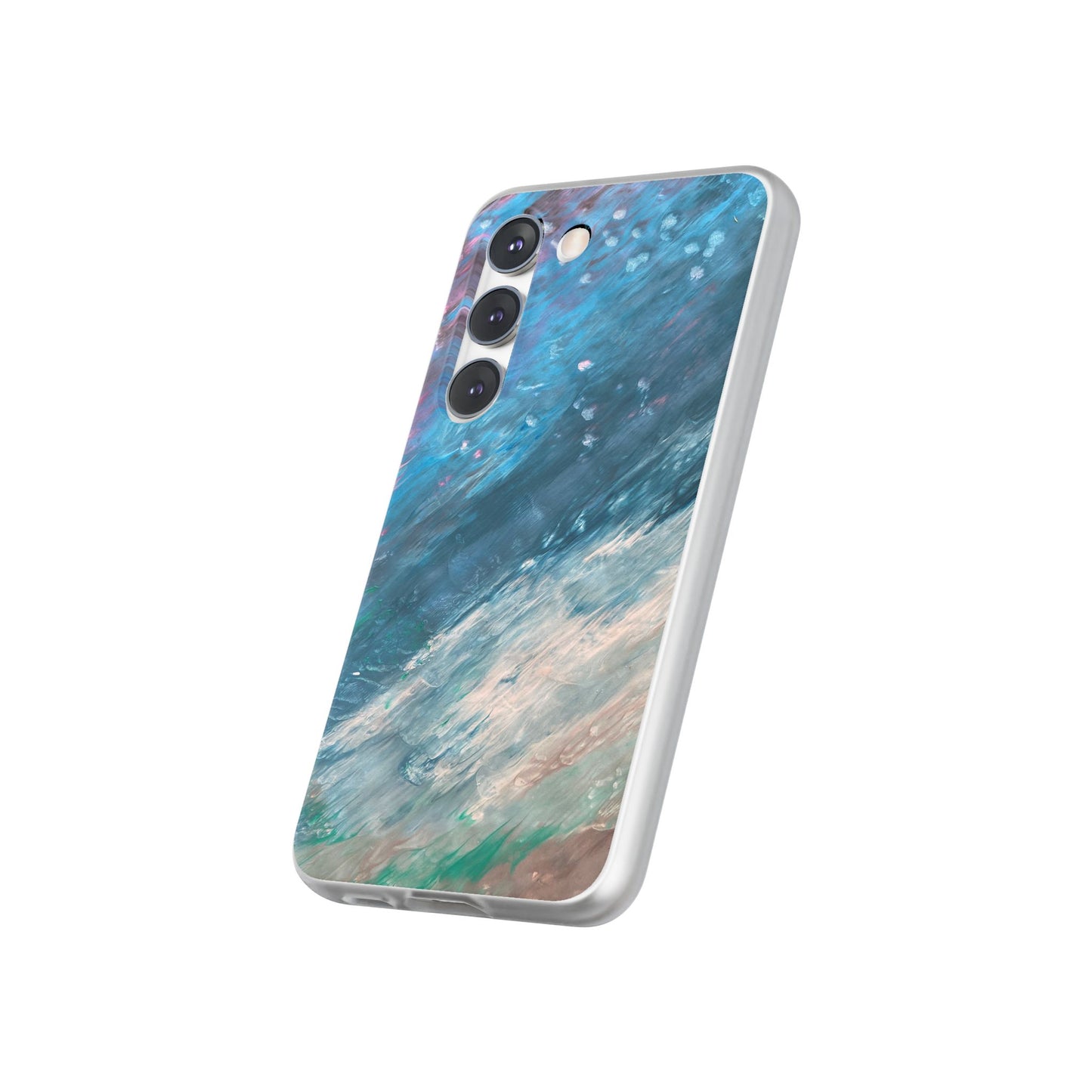 Ocean Wave Flexi Phone Case – Artistic Marine Design