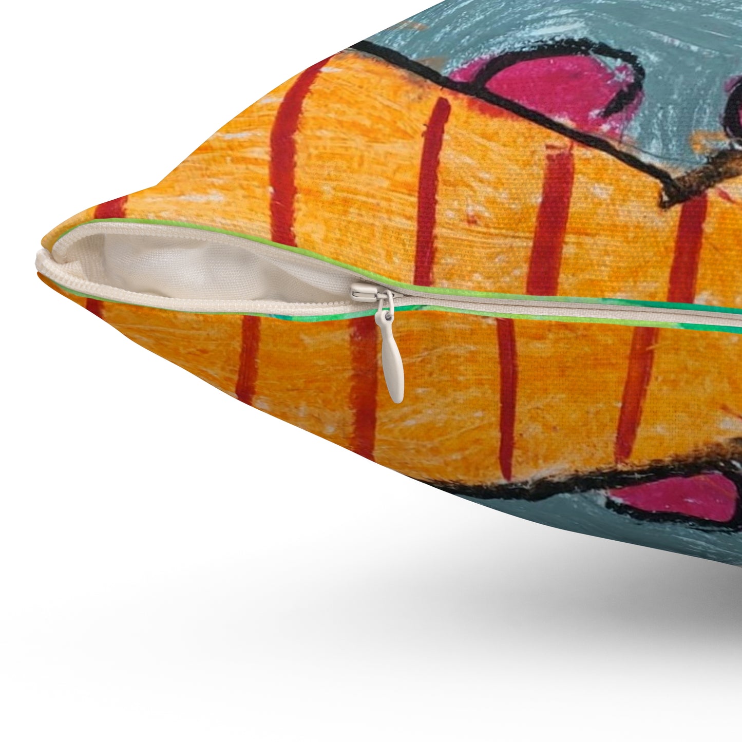 Spun Polyester Square Pillow
