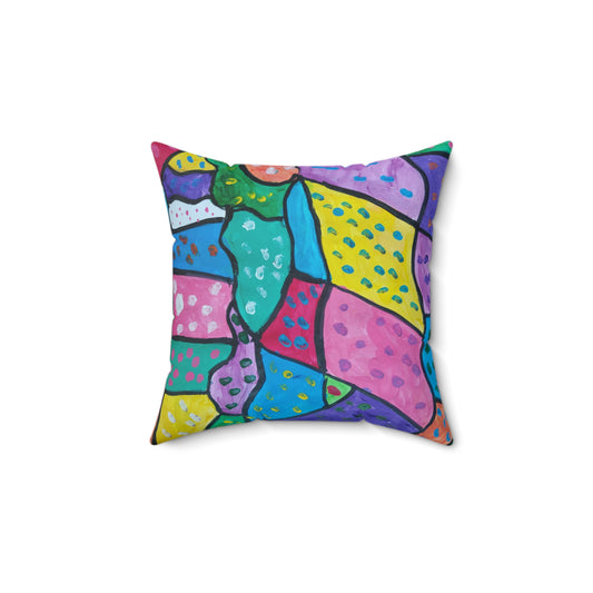 Spun Polyester Square Pillow