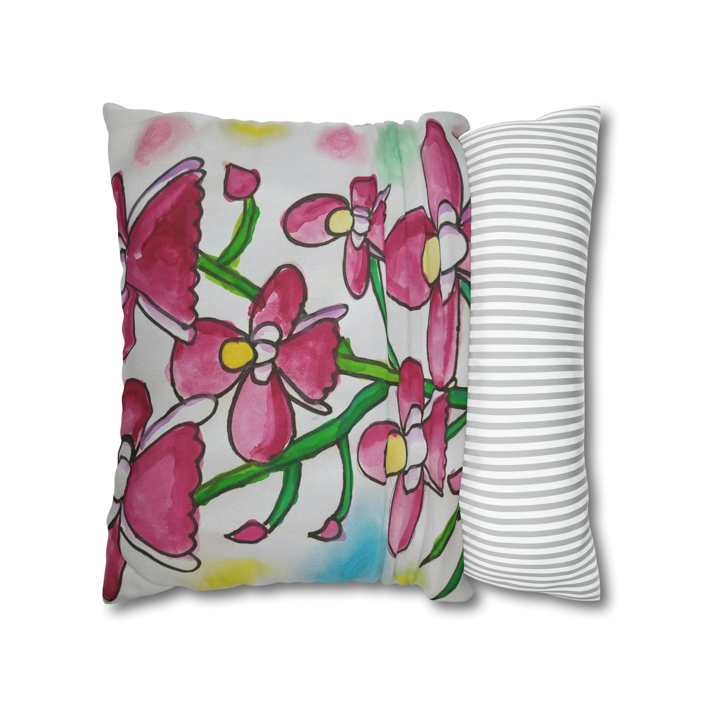 Spun Polyester Square Pillow Case