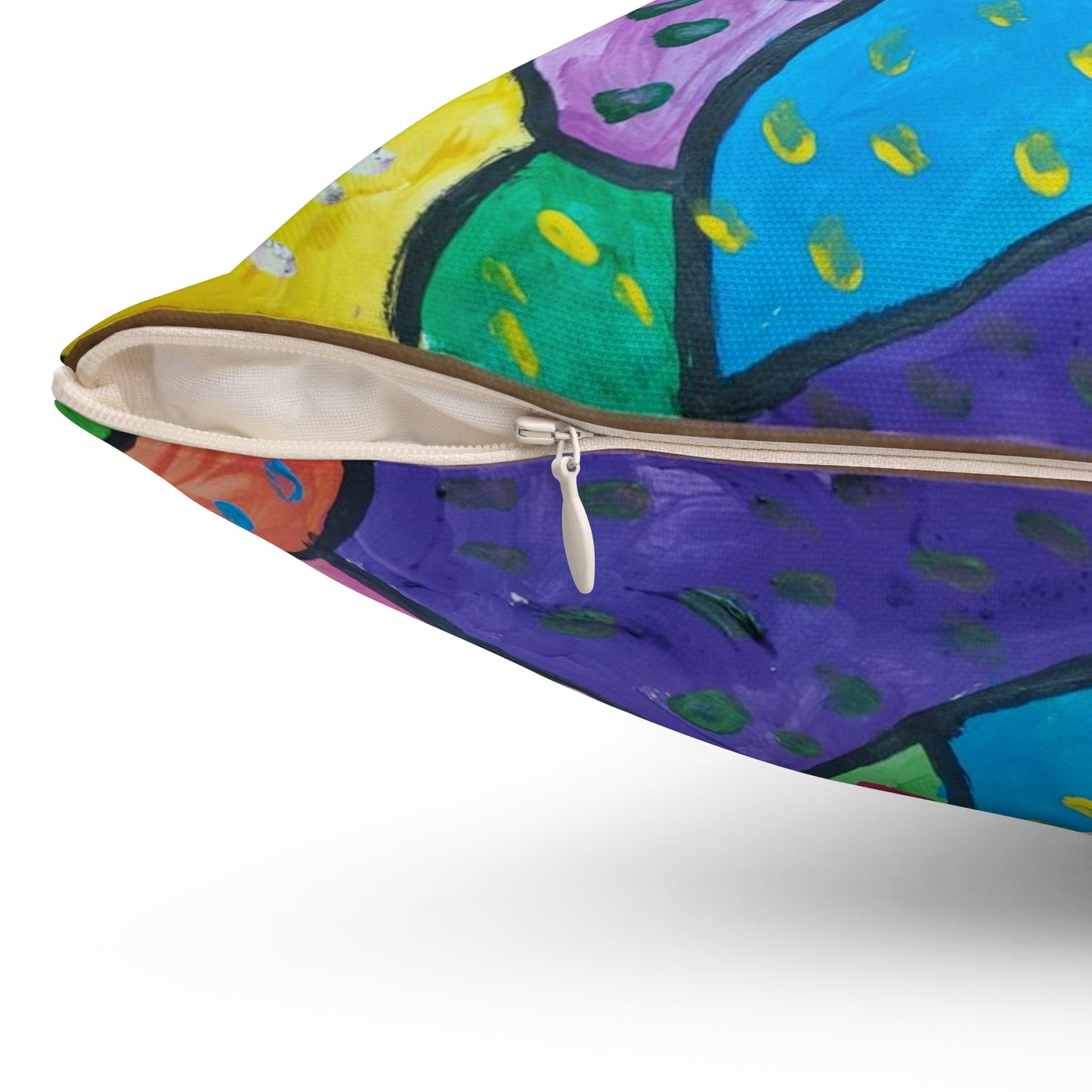 Spun Polyester Square Pillow