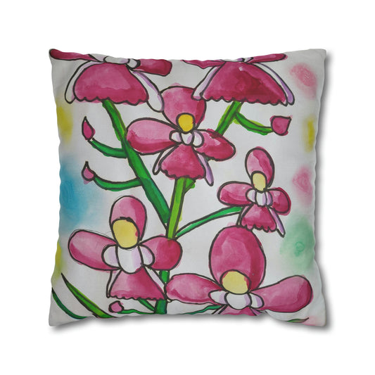 Spun Polyester Square Pillow Case