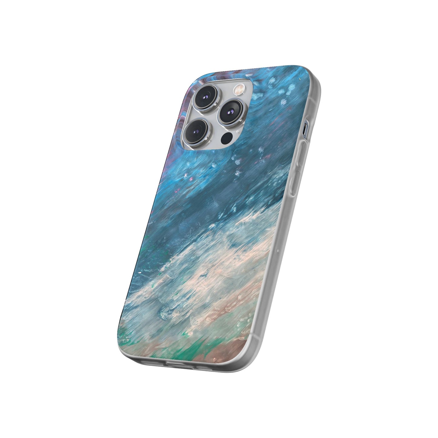 Ocean Wave Flexi Phone Case – Artistic Marine Design