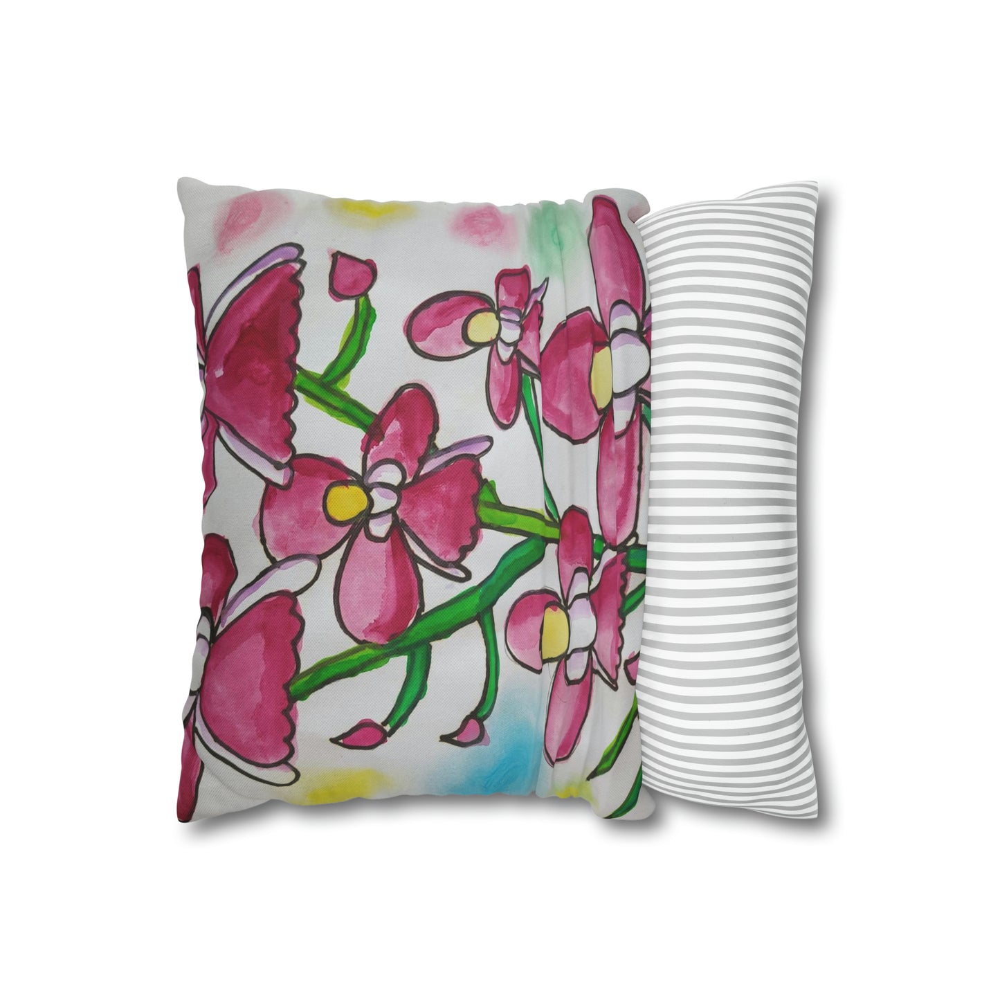 Spun Polyester Square Pillow Case