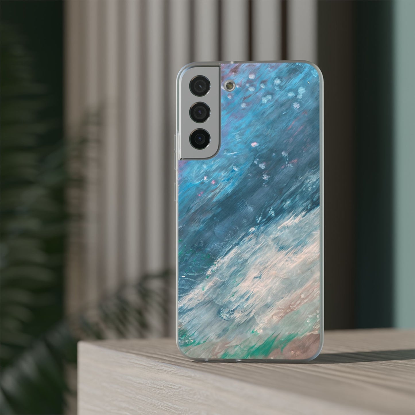 Ocean Wave Flexi Phone Case – Artistic Marine Design
