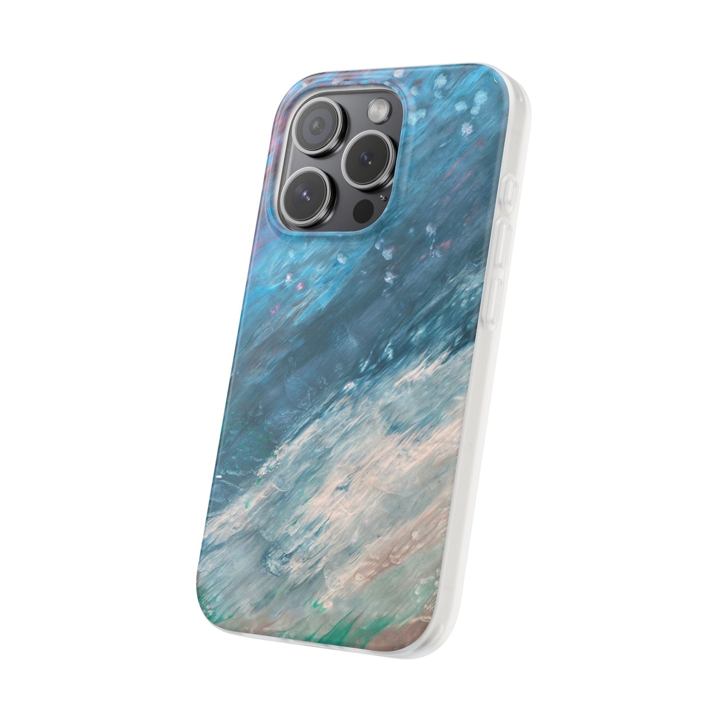 Ocean Wave Flexi Phone Case – Artistic Marine Design