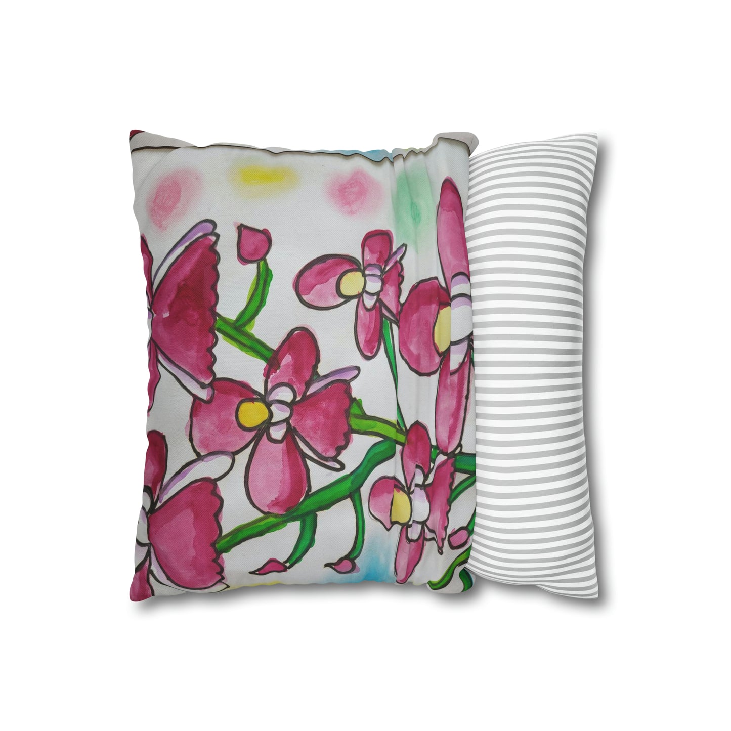 Spun Polyester Square Pillow Case