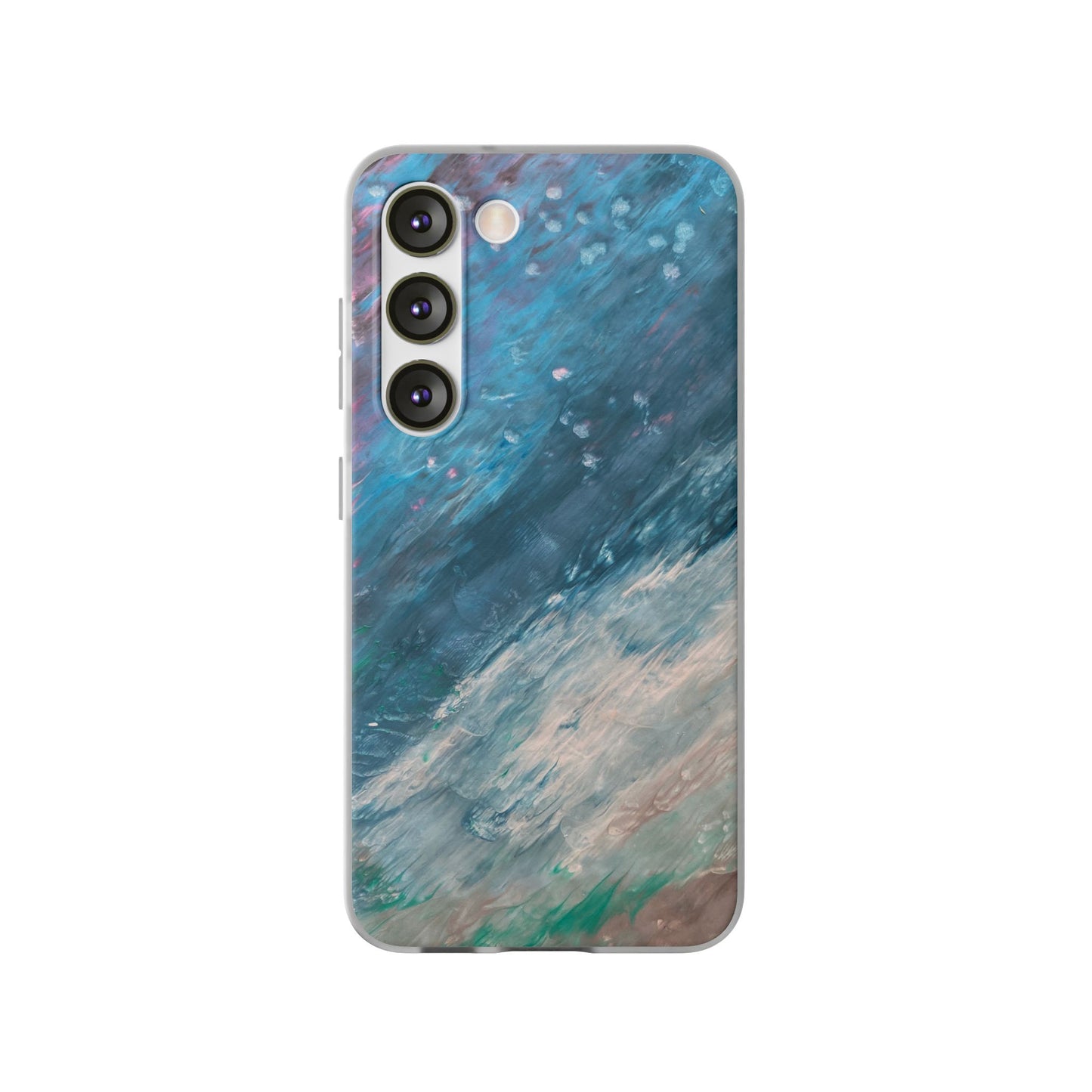 Ocean Wave Flexi Phone Case – Artistic Marine Design