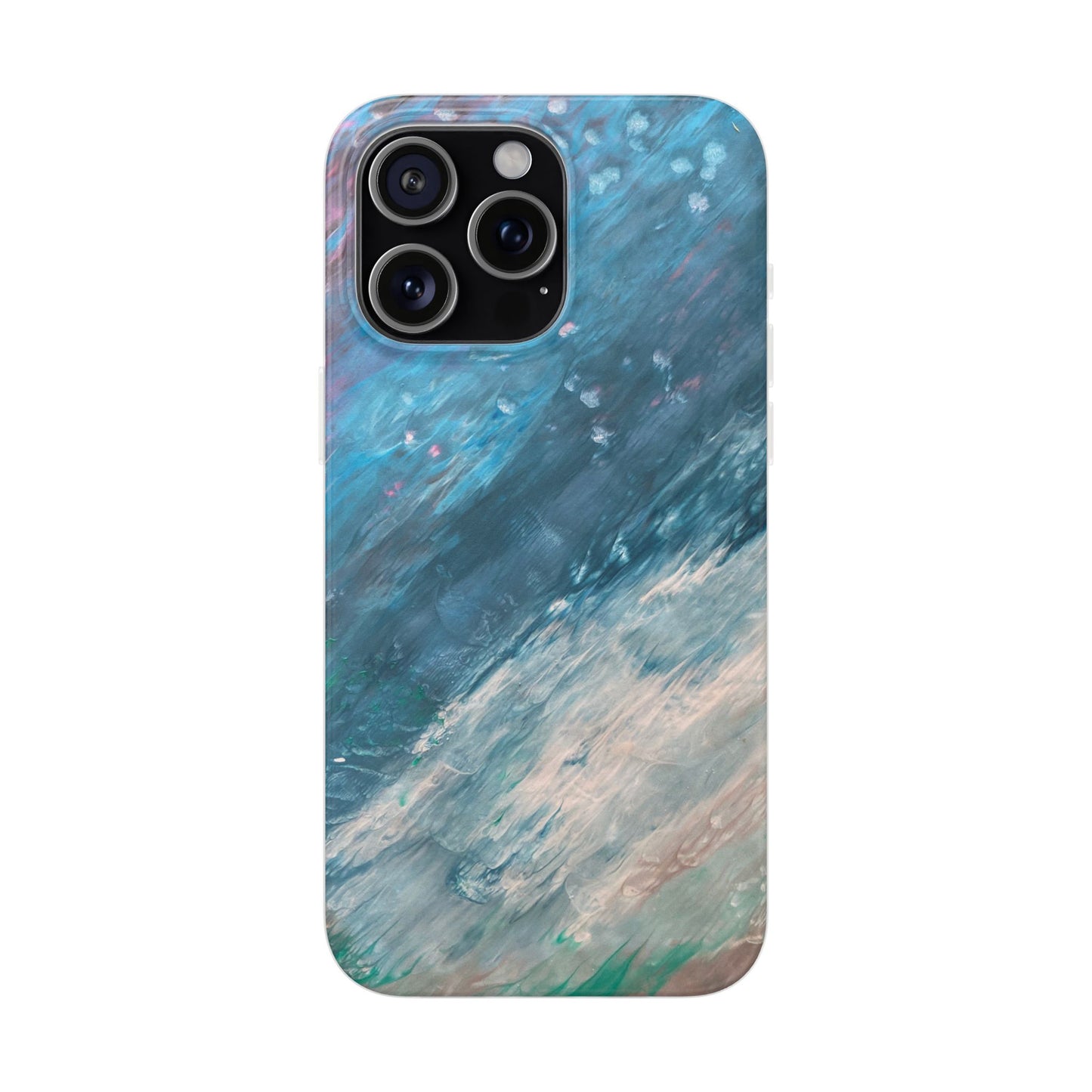 Ocean Wave Flexi Phone Case – Artistic Marine Design