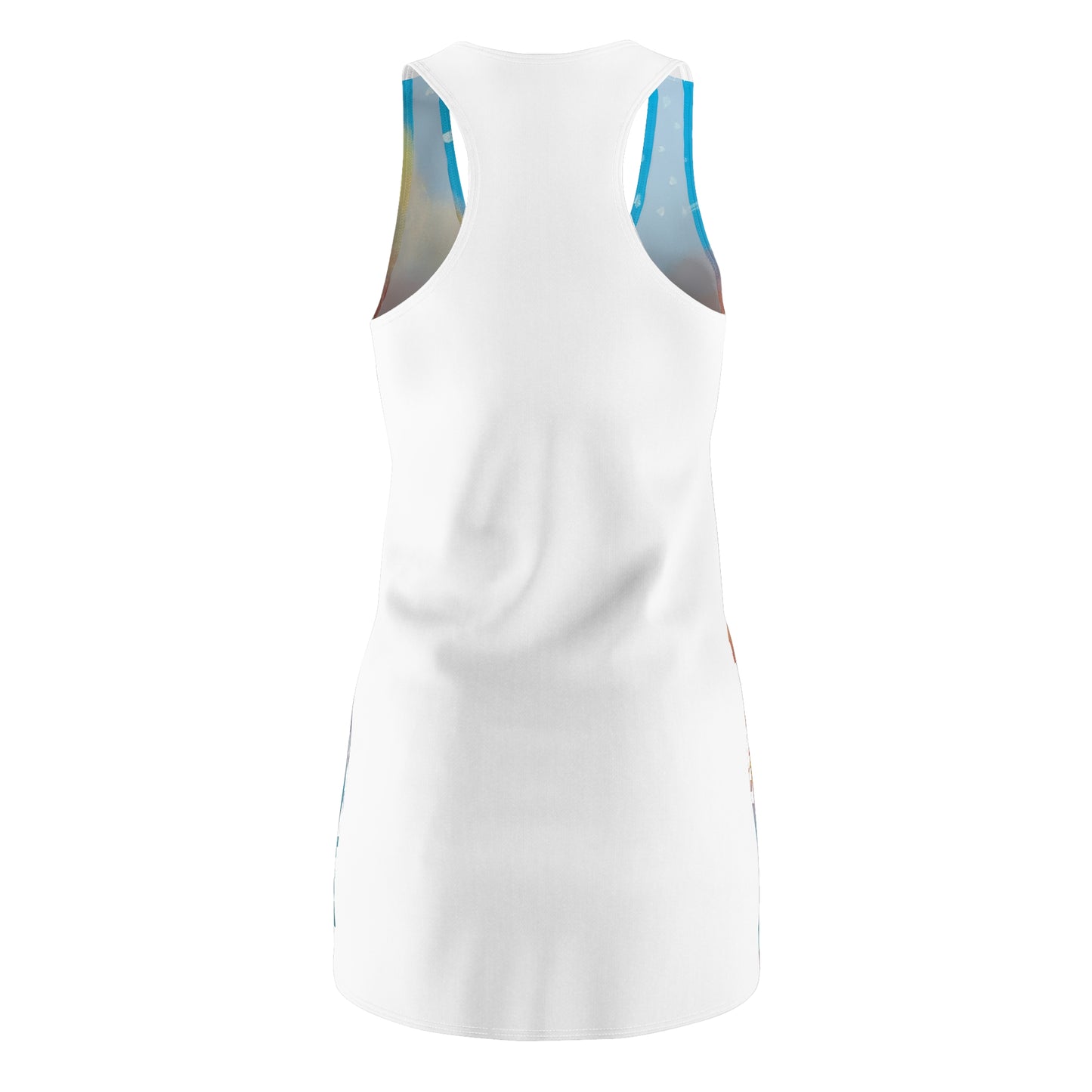 Women's Cut & Sew Racerback Dress (AOP)