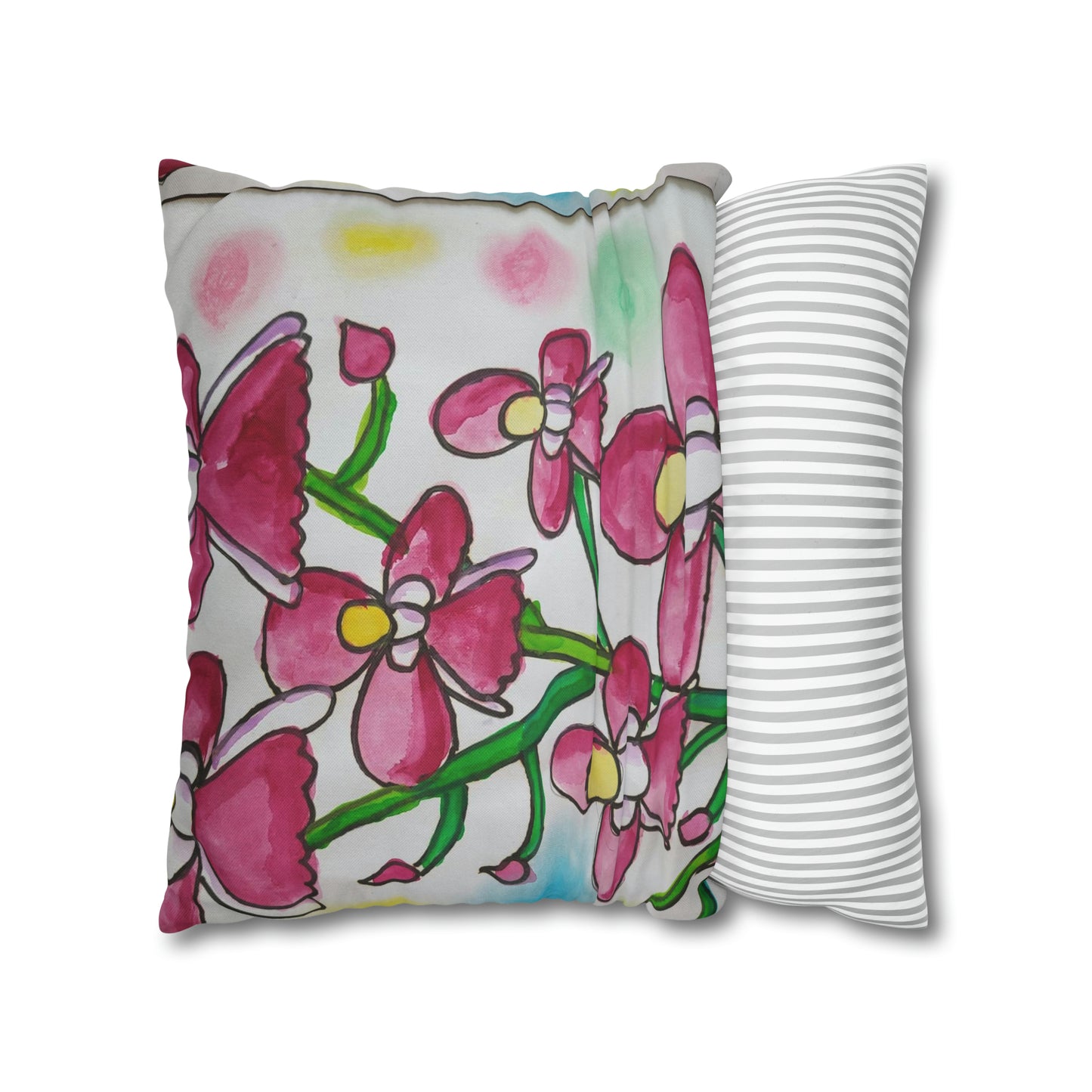 Spun Polyester Square Pillow Case