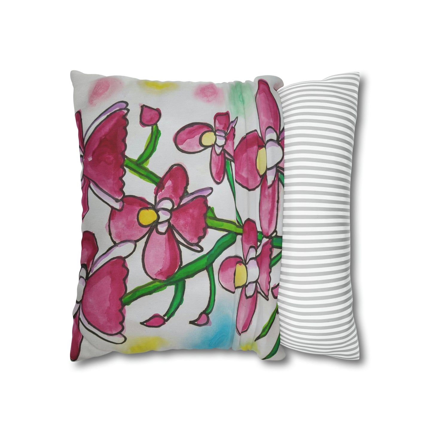 Spun Polyester Square Pillow Case