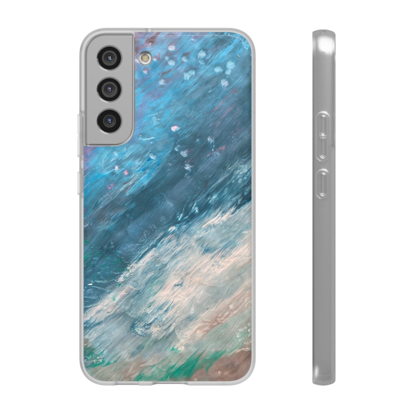 Ocean Wave Flexi Phone Case – Artistic Marine Design