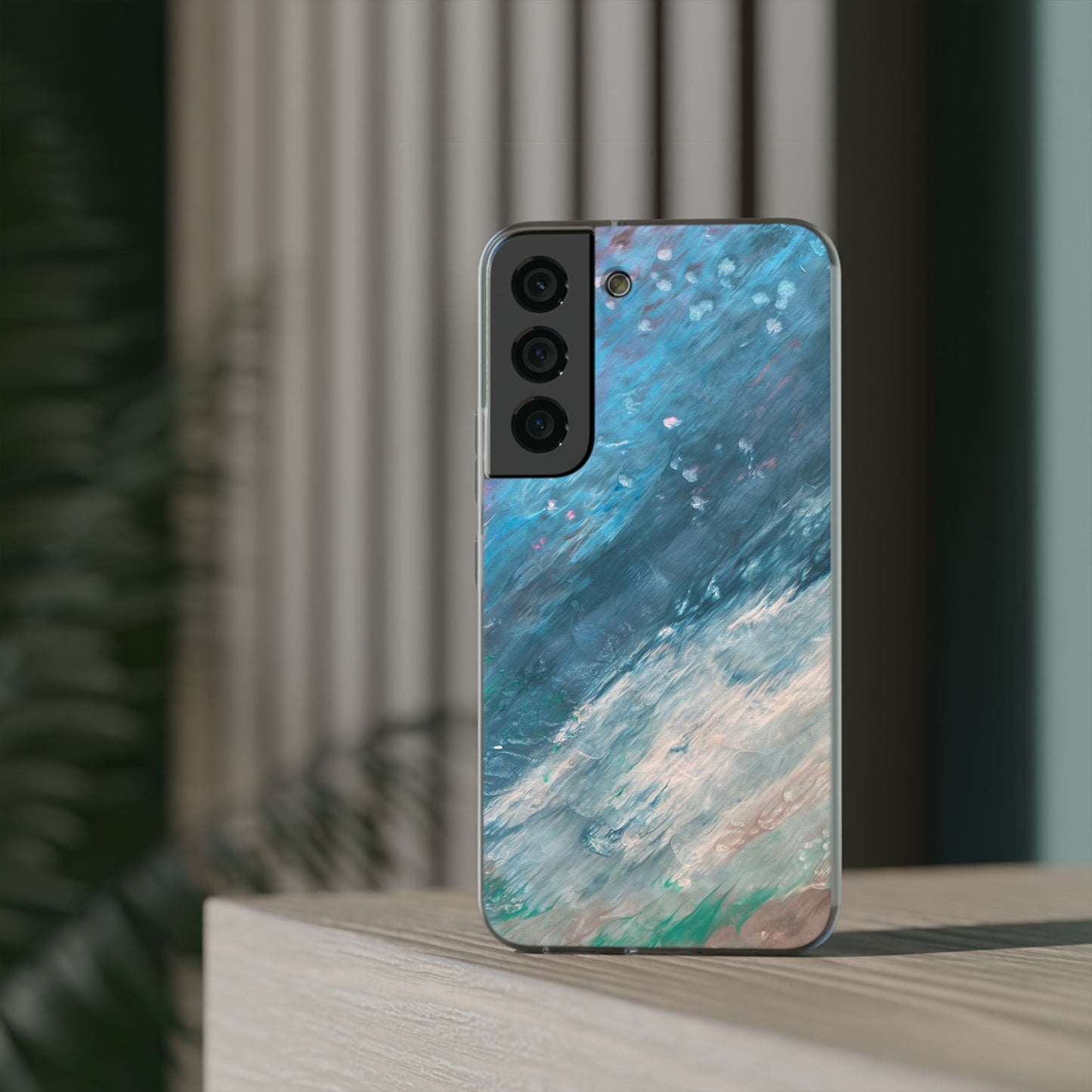Ocean Wave Flexi Phone Case – Artistic Marine Design